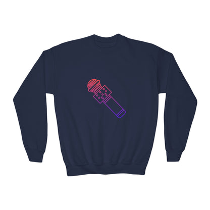 Youth Crewneck Sweatshirt: Musika 