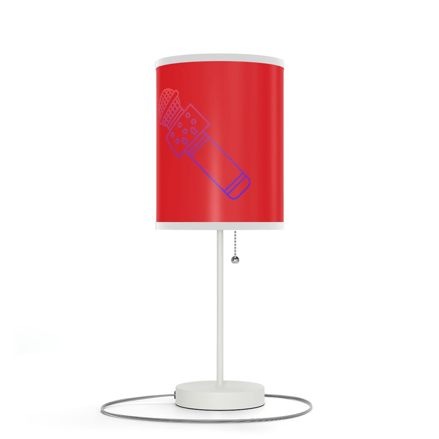 Lamp on a Stand, US|CA plug: Music Red