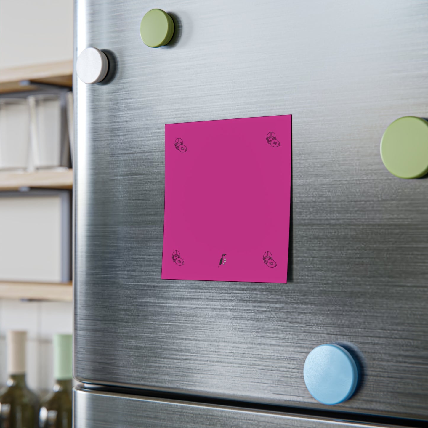 Post-it® Note Pads: Football Pink