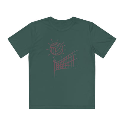 Youth Competitor Tee #1: Volleyball 