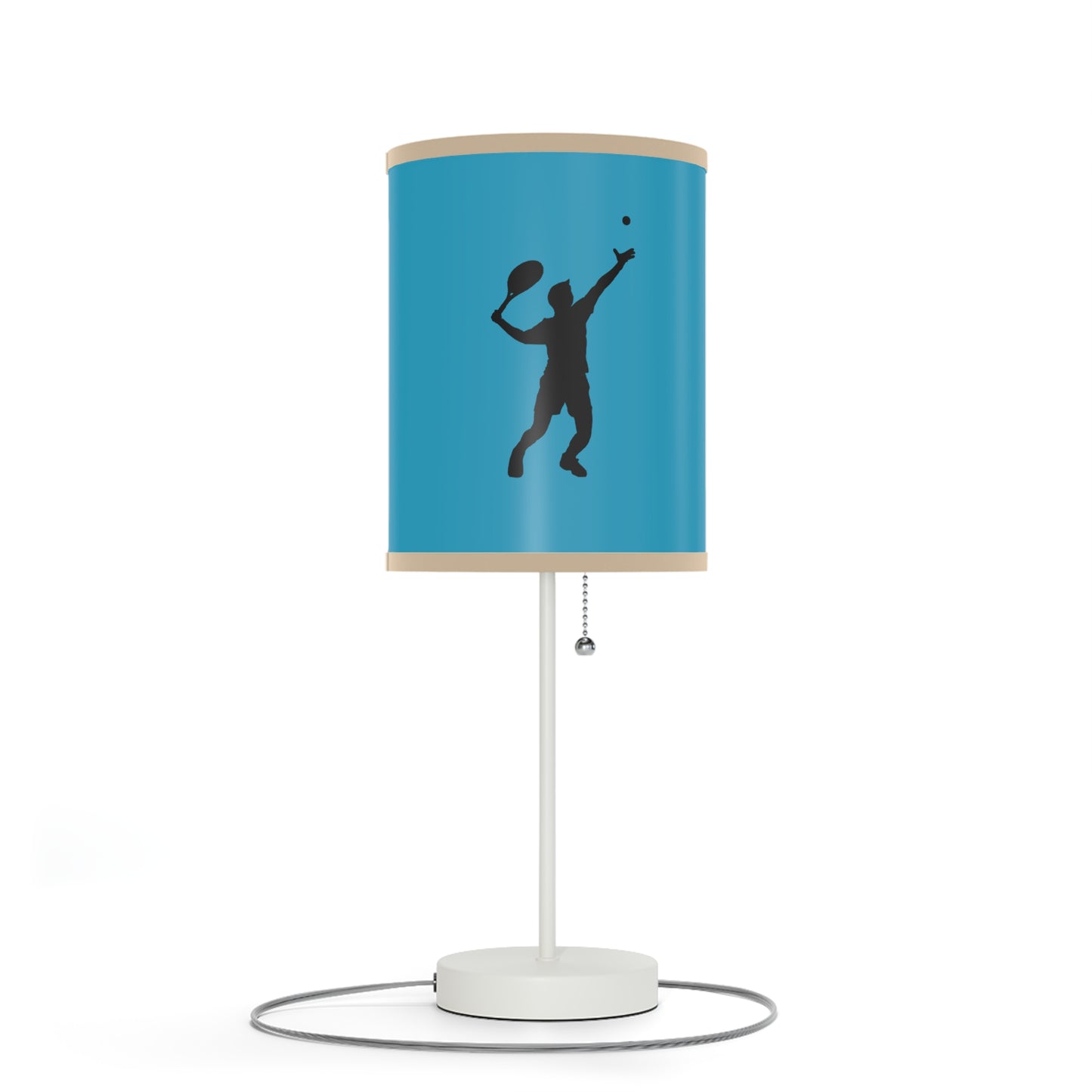 Lamp on a Stand, US|CA plug: Tennis Turquoise