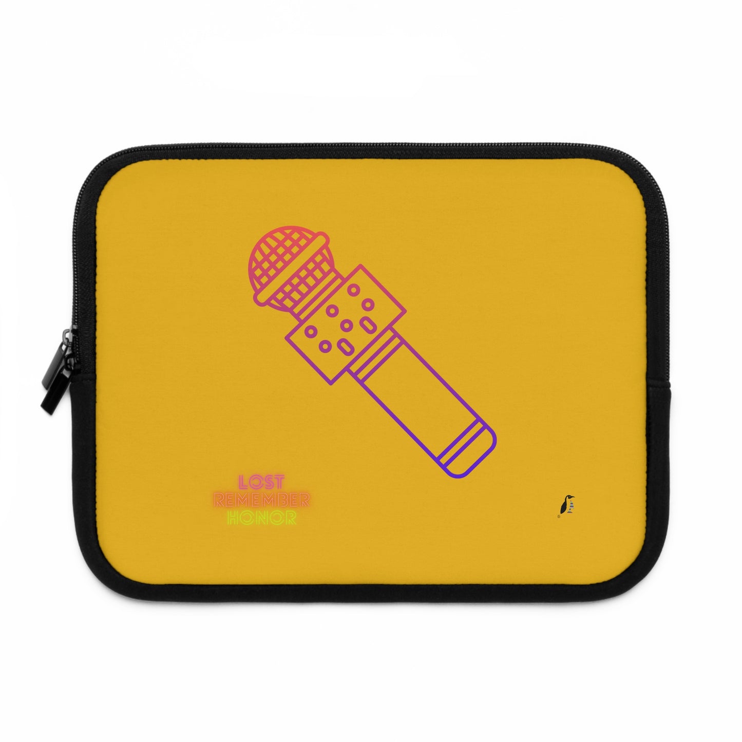 Laptop Sleeve: Music Yellow