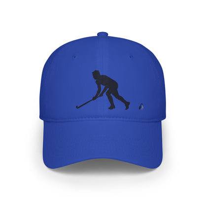 Low Profile Baseball Cap: Hockey