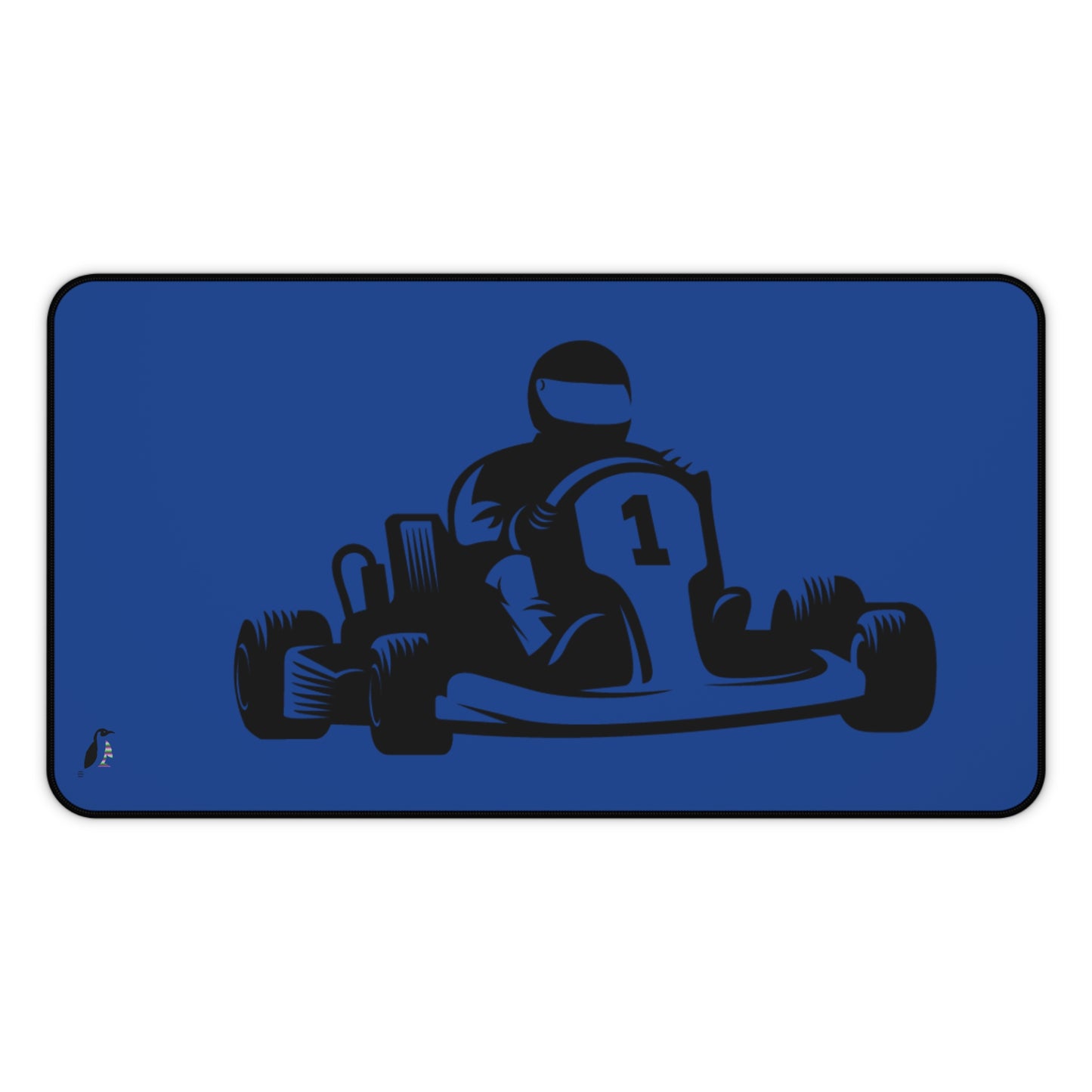 Desk Mat: Racing Dark Blue