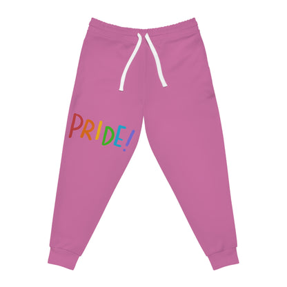 Athletic Joggers: LGBTQ Pride Lite Pink