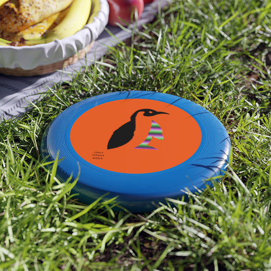 Frisbee: Crazy Penguin World Logo Orange