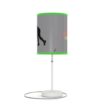 Lamp on a Stand, US|CA plug: Hockey Grey