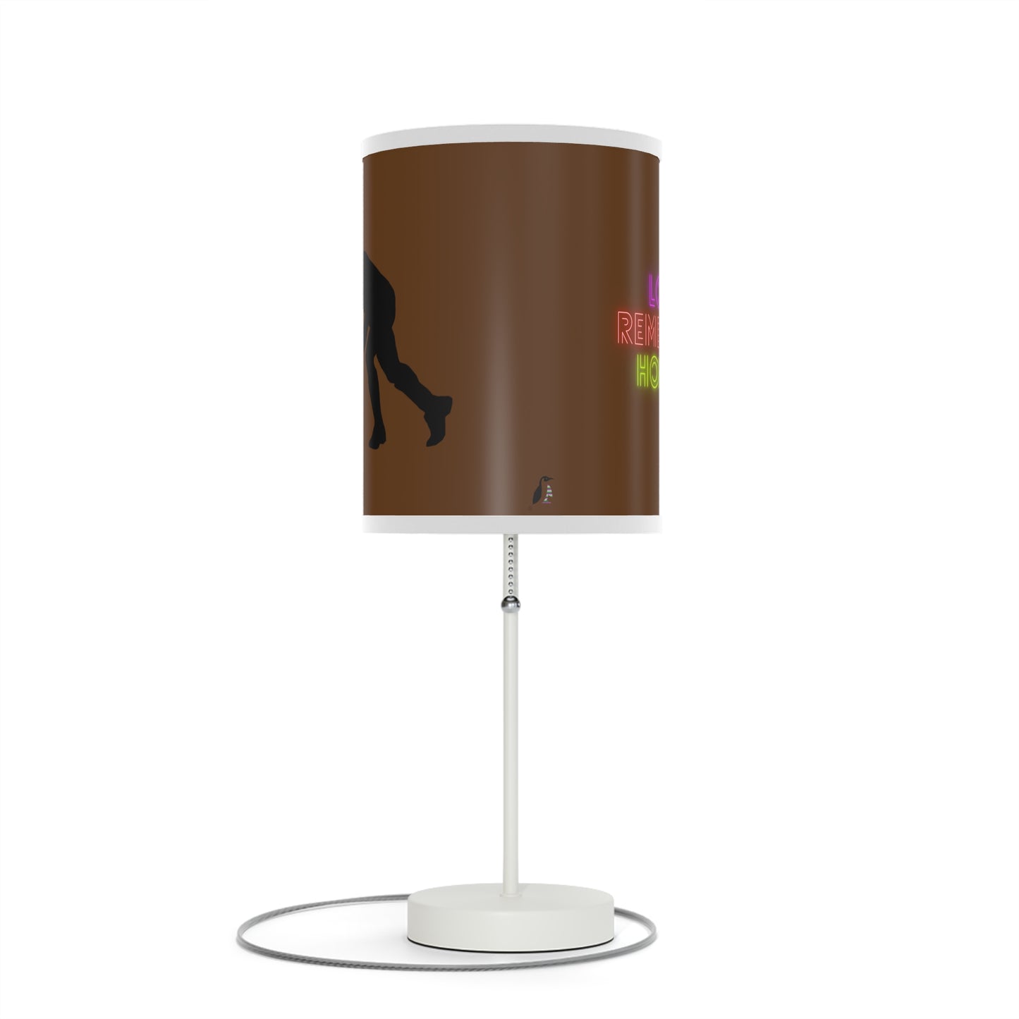 Lamp on a Stand, US|CA plug: Hockey Brown 