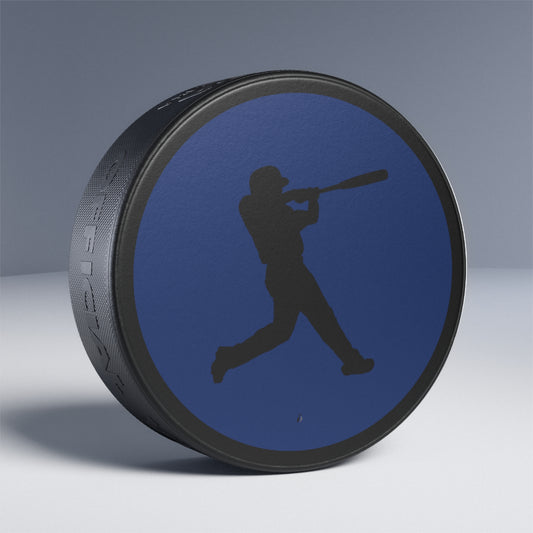 Hockey Puck: Baseball Dark Blue