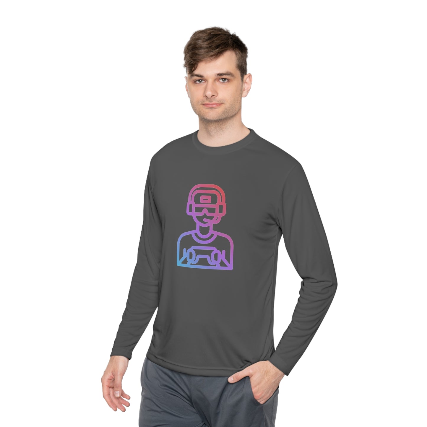 Lightweight Long Sleeve Tee: Gaming #1