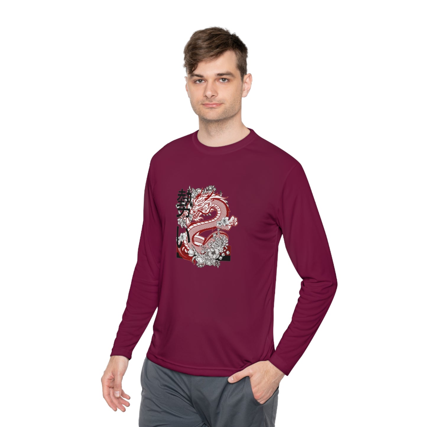 Lightweight Long Sleeve Tee: Dragons #2