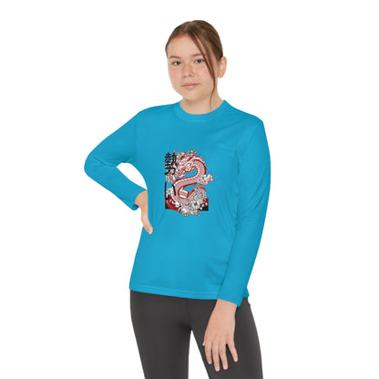 Youth Long Sleeve Competitor Tee: Dragons