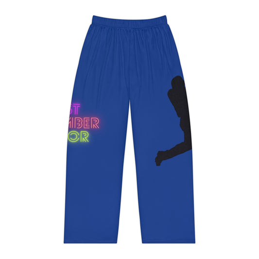 Women's Pajama Pants: Baseball Dark Blue