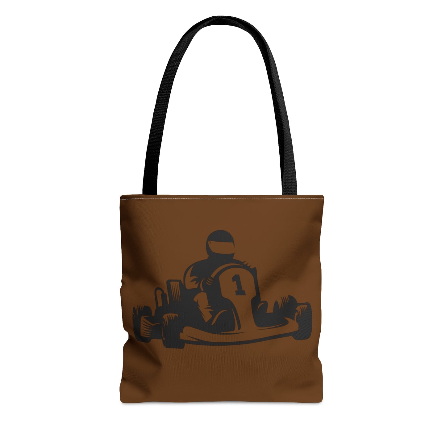 Tote Bag: Racing Brown