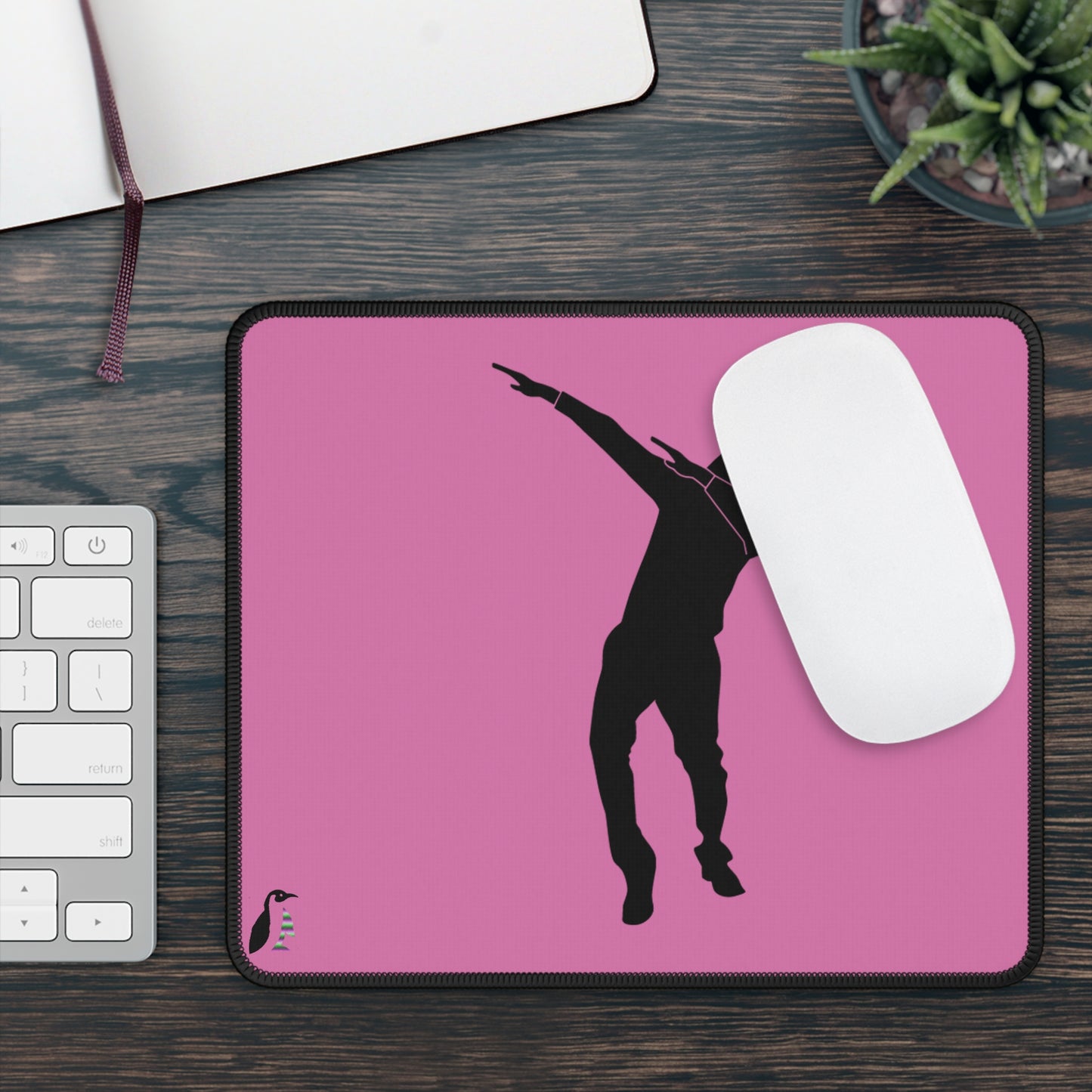 Gaming Mouse Pad: Dance Lite Pink