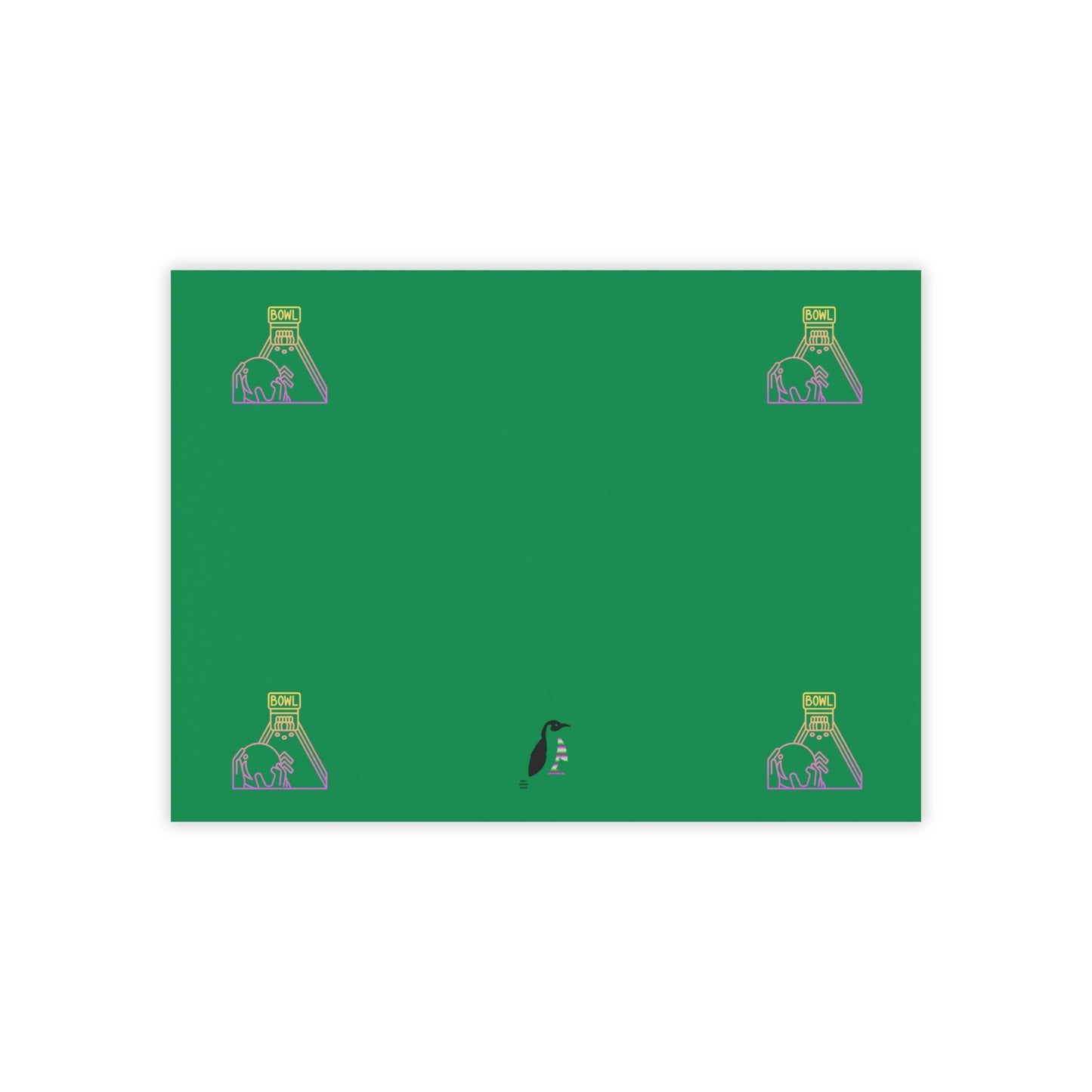 Post-it® Note Pads: Bowling Dark Green