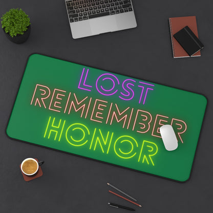 Desk Mat: Lost Remember Honor Dark Green