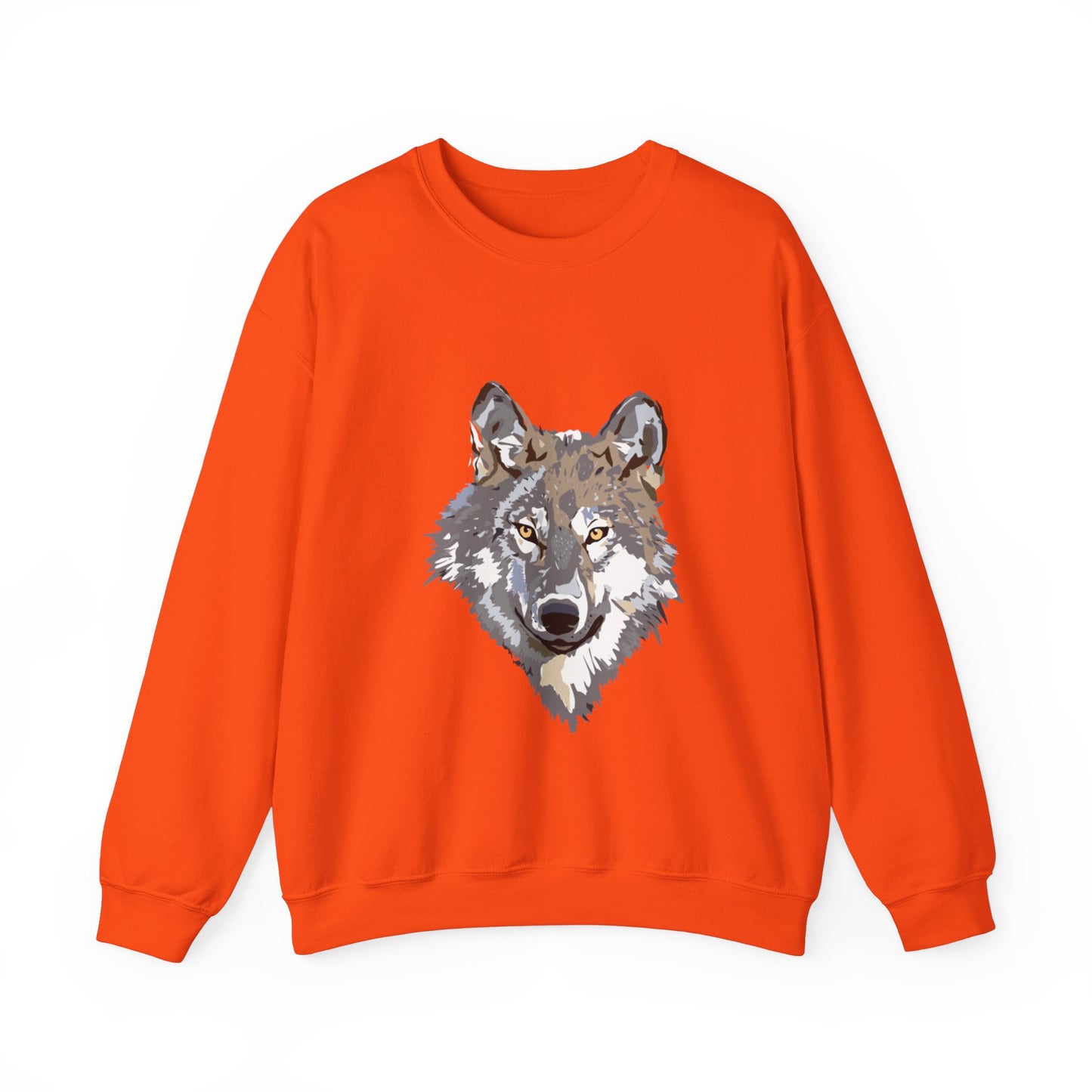 Heavy Blend™ Crewneck Sweatshirt: Wolves #1