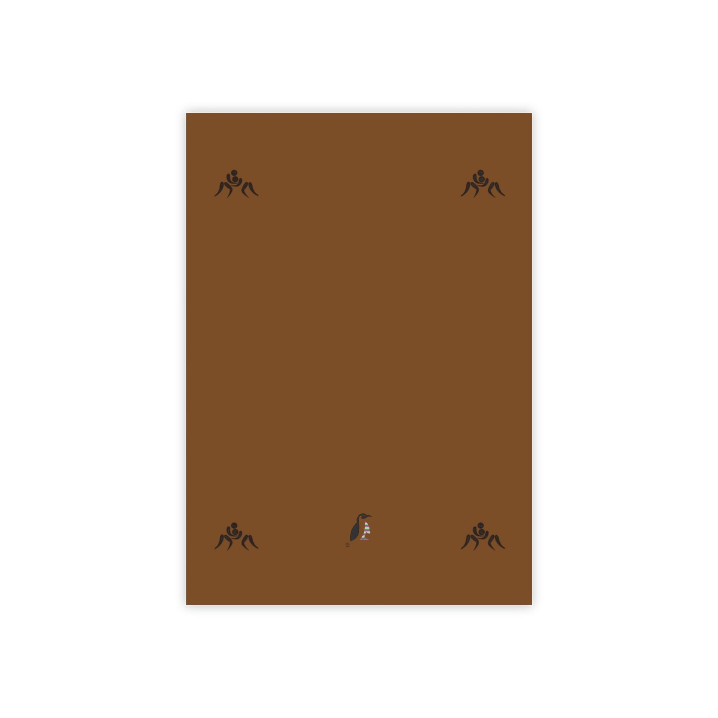 Post-it® Note Pads: Wrestling Brown