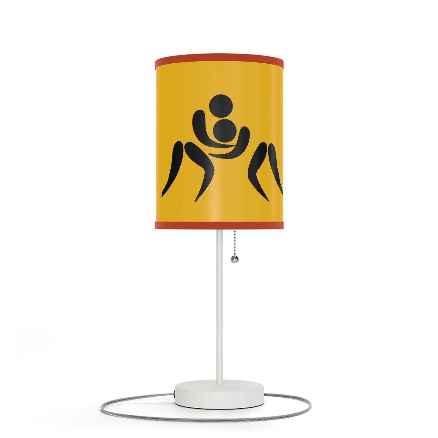 Lamp on a Stand, US|CA plug: Wrestling Yellow