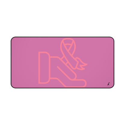 Desk Mat: Fight Cancer Lite Pink