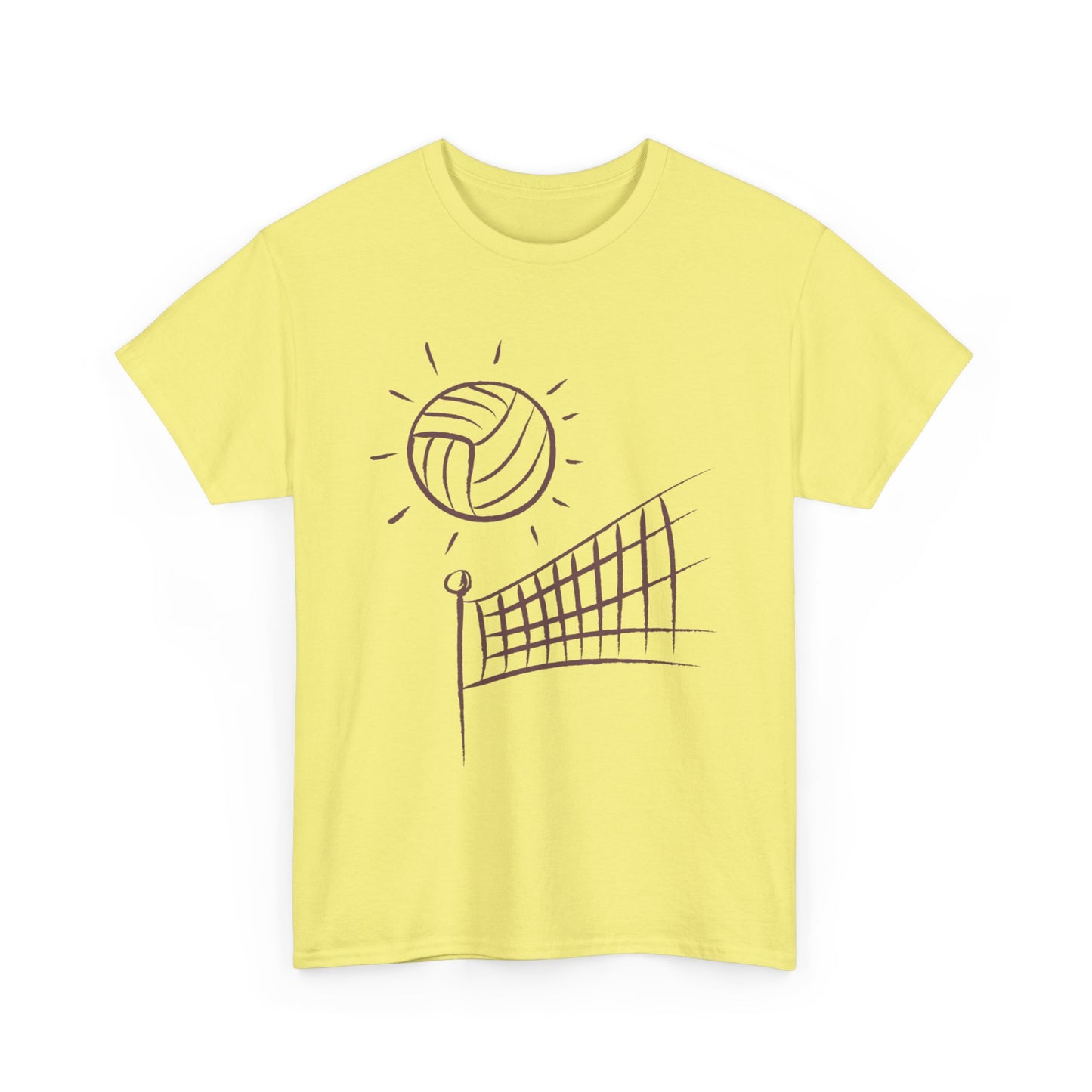 Heavy Cotton Tee: Volleyball #2