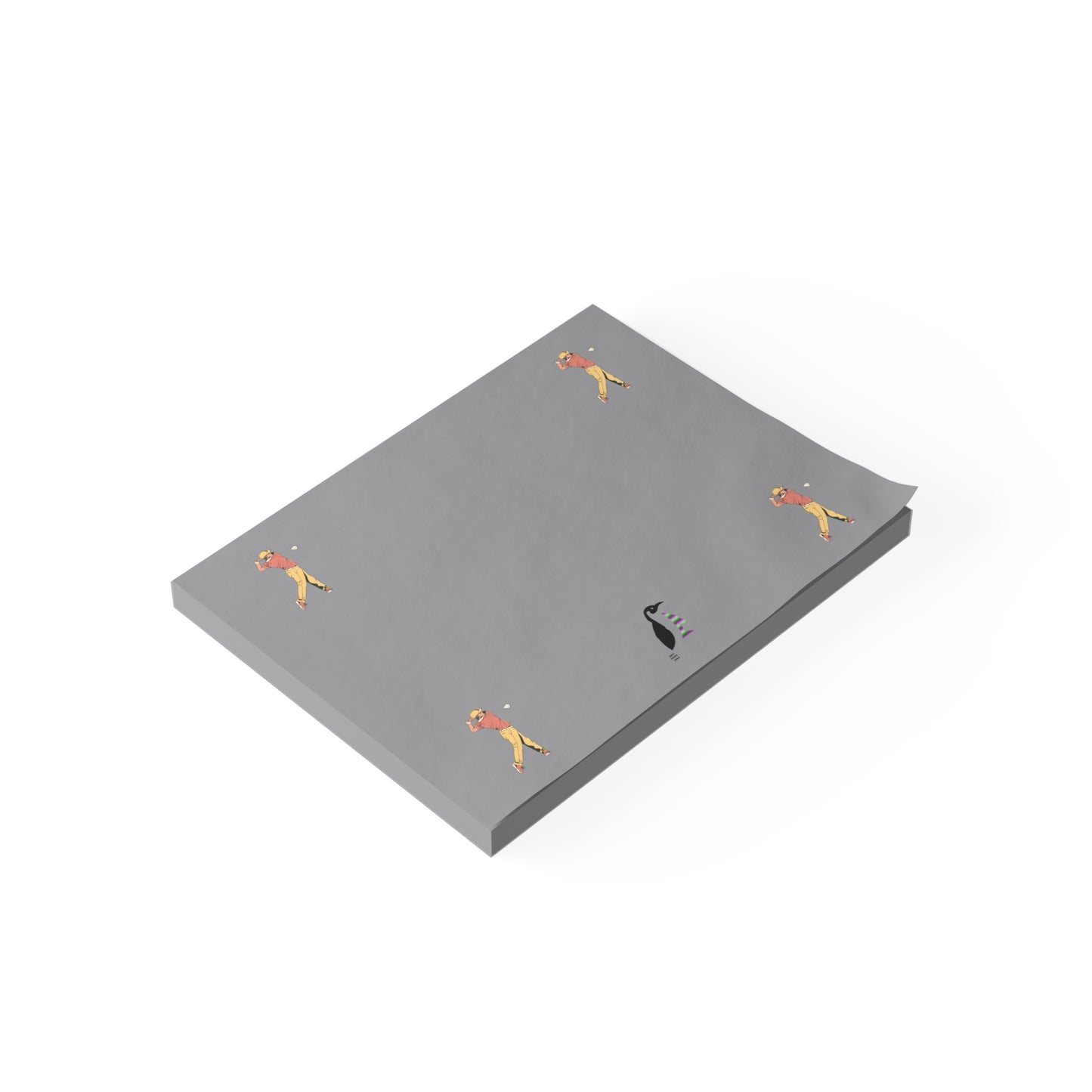 Post-it® Note Pads: Golf Grey