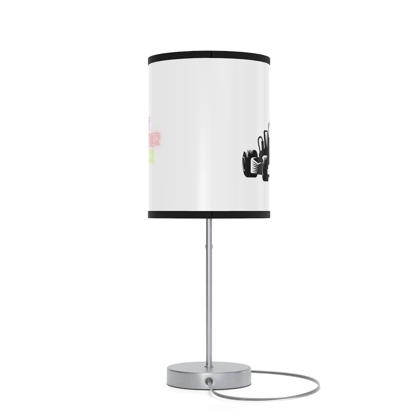 Lamp on a Stand, US|CA plug: Racing White