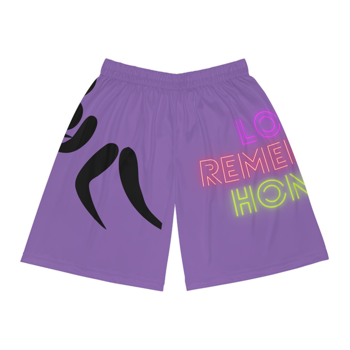 Basketball Shorts: Wrestling Lite Purple