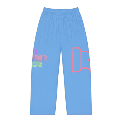 Women's Pajama Pants: Fight Cancer Lite Blue