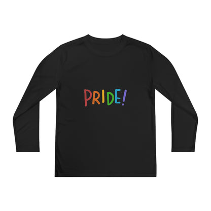 Youth Long Sleeve Competitor Tee: LGBTQ Pride