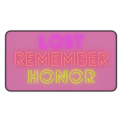 Desk Mat: Lost Remember Honor Lite Pink