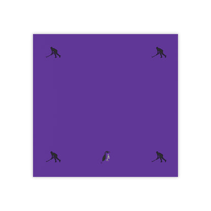 Post-it® Note Pads: Hockey Purple