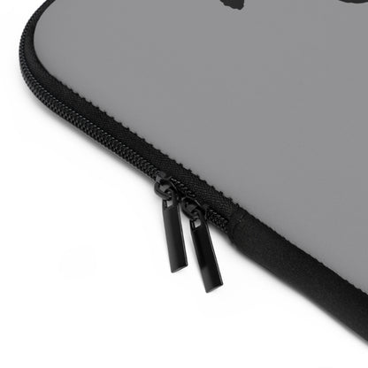 Laptop Sleeve: Skateboarding Grey