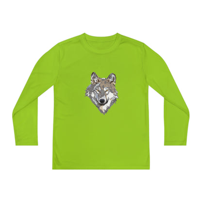 Youth Long Sleeve Competitor Tee: Mga Lobo 