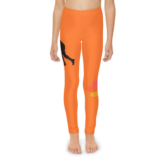 Youth Full-Length Leggings: Hockey Crusta