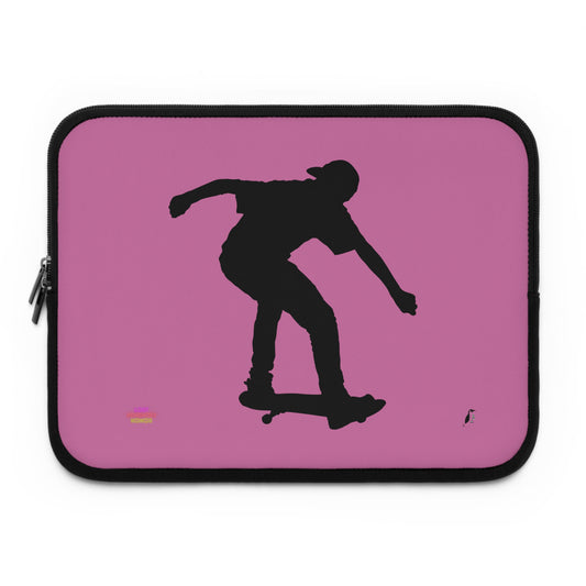 Laptop Sleeve: Skateboarding Lite Pink