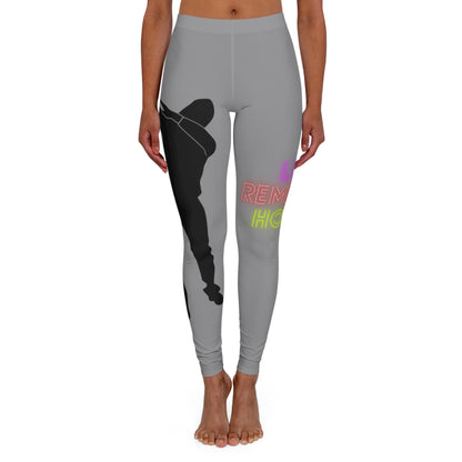 Women's Spandex Leggings: Dance Grey