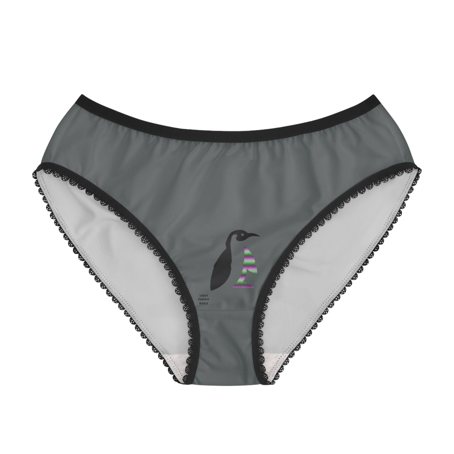 Women's Briefs: Baseball Dark Grey