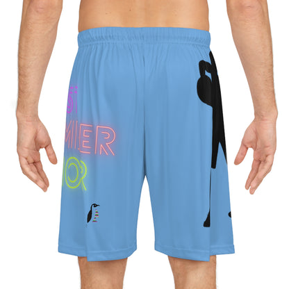 Basketball Shorts: Basketball Lite Blue 