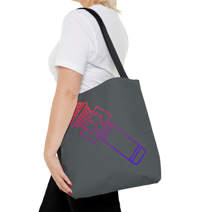 Tote Bag: Music Dark Grey