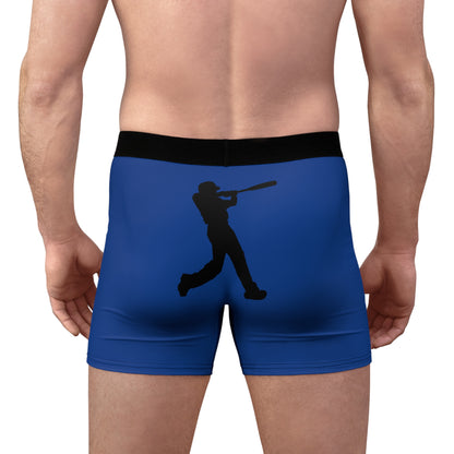 Men's Boxer Briefs: Baseball Dark Blue