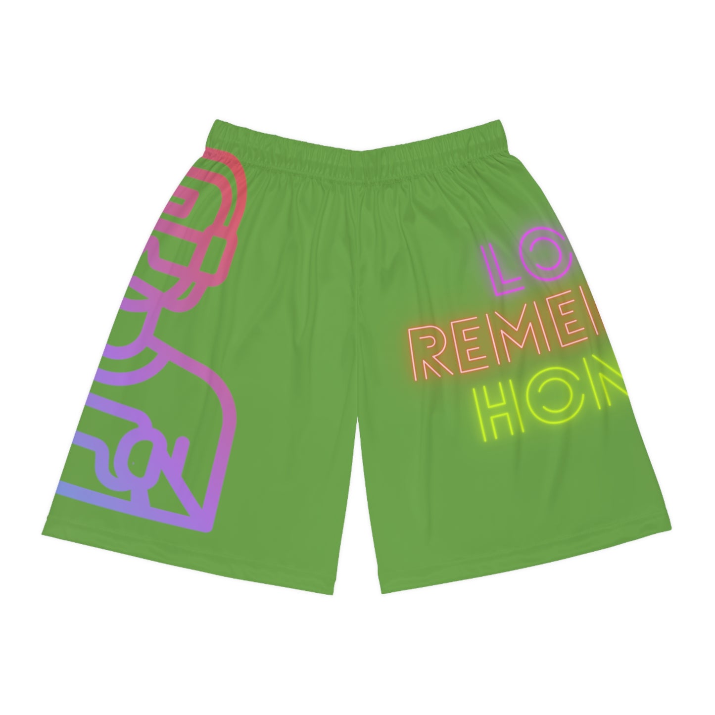 Basketball Shorts: Gaming Green