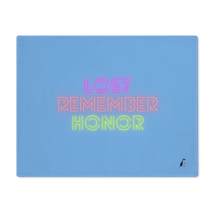 Placemat, 1pc: Lost Remember Honor Lite Blue