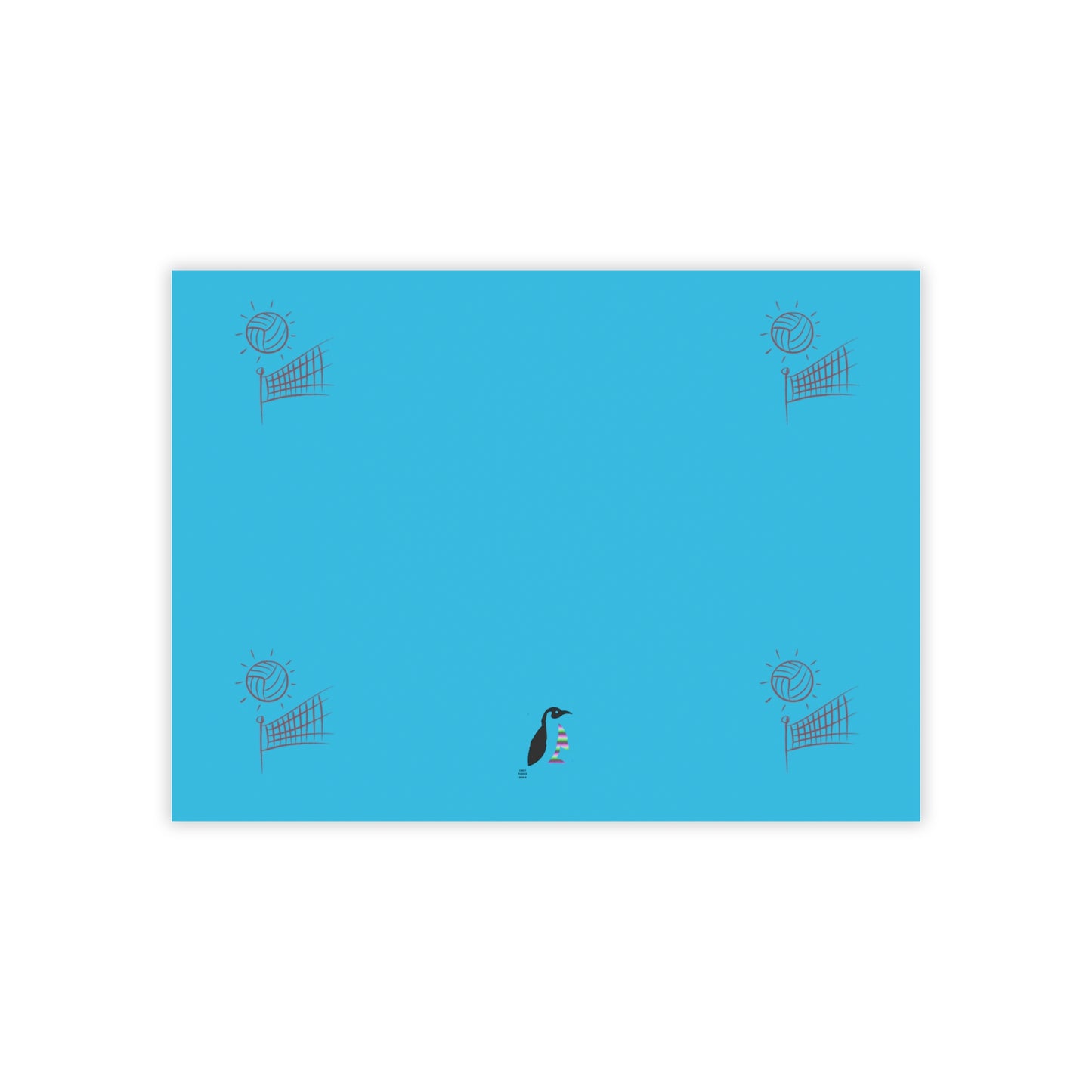 Post-it® Note Pads: Volleyball Turquoise