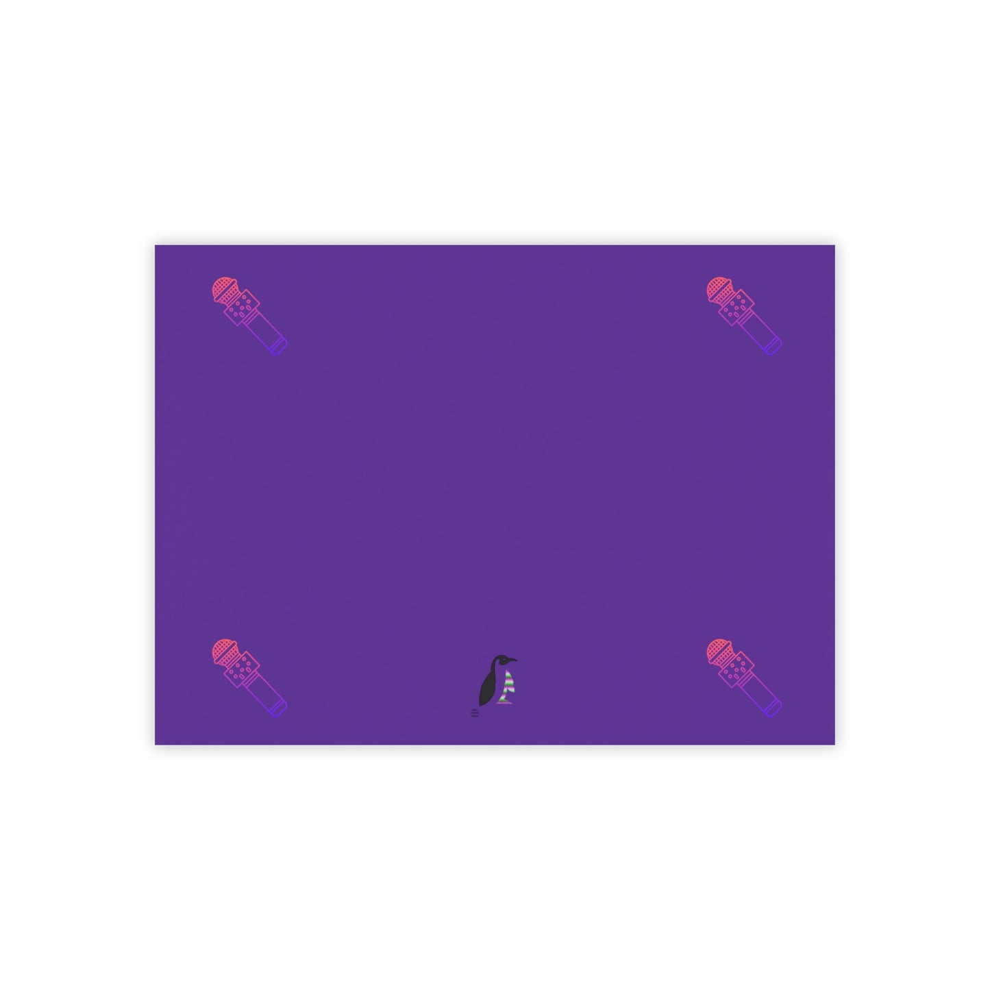 Post-it® Note Pads: Music Purple