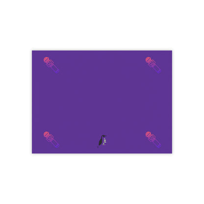 Post-it® Note Pads: Music Purple