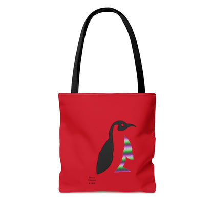 Tote Bag: Lost Remember Honor Dark Red