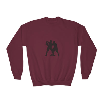 Youth Crewneck Sweatshirt: Basketball