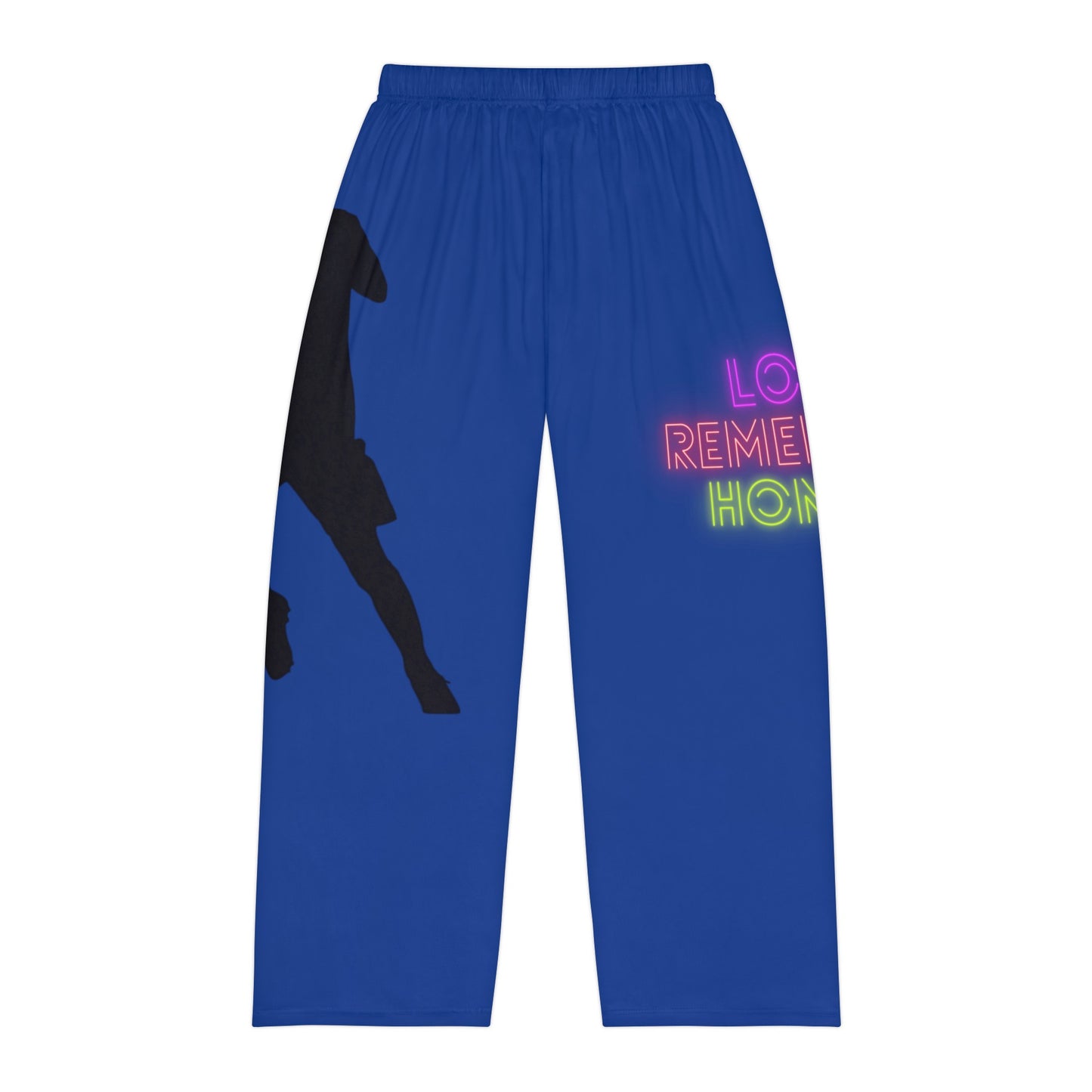 Men's Pajama Pants: Soccer Dark Blue